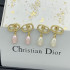 Dior luxury Pearl Earrings 