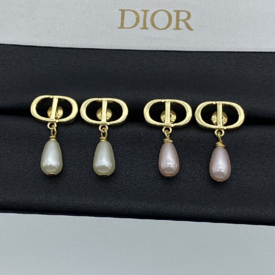 Dior luxury Pearl Earrings 
