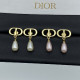 Dior luxury Pearl Earrings 