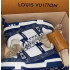 LV Trainer Sneaker Denim Blue