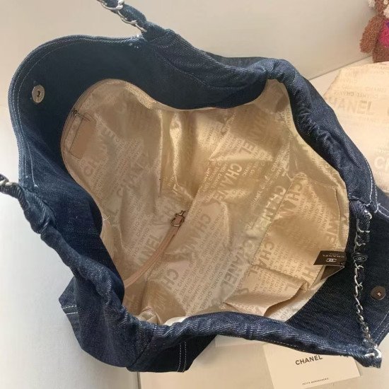 Chanel Denim Tote Bag