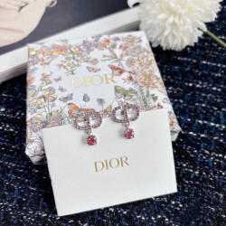 Christian DIOR Diamond Necklace&Bracelet Set