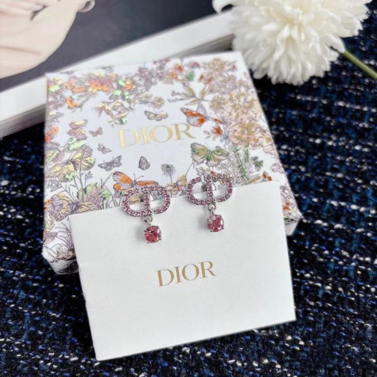 Christian DIOR Diamond Necklace&Bracelet Set