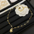 Christian DIOR Golden Star Necklace