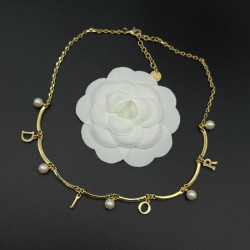Christian DIOR Golden Necklace