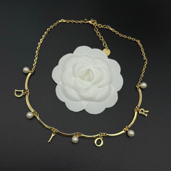 Christian DIOR Golden Necklace