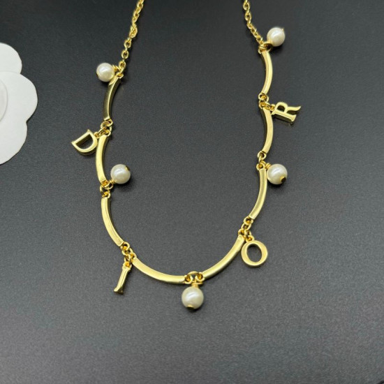 Christian DIOR Golden Necklace