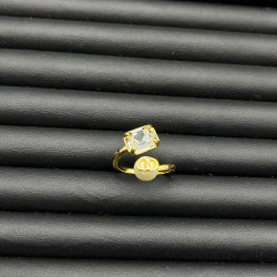 Dior Luxury Diomand Pearl  Ring