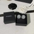 Chanel Resin Glitter CC Earrings