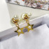 Dior Star  Pearl Earrings