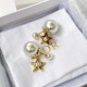 Dior Star  Pearl Earrings