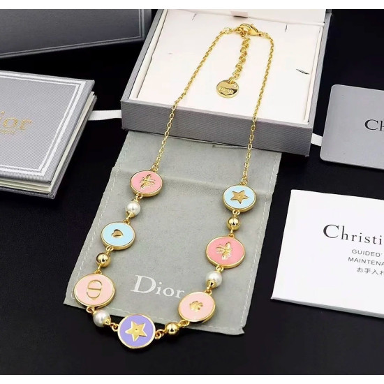 DIOR D-Lucky Colorful Necklace Gift